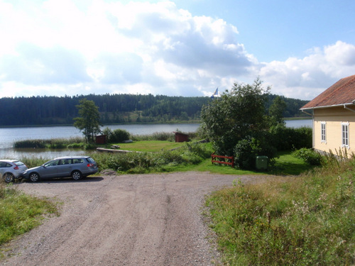 we find the headwaters of the lake.